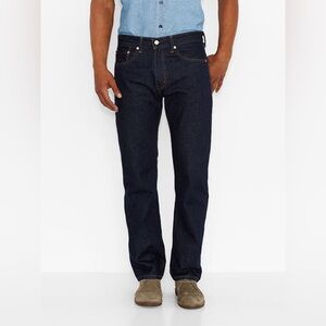 Levi's 505 Regular Fit Jean for Men, Size 34 x 34 inch - Medium Stonewash NWOT